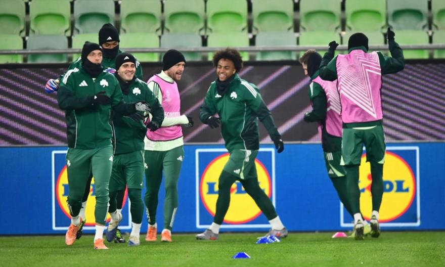 Στα… παγωμένα ο Παναθηναϊκός: Το κρύο πρωταγωνιστής στο ματς με τη Φερεντσβάρος - Οι δύσκολες καιρικές συνθήκες